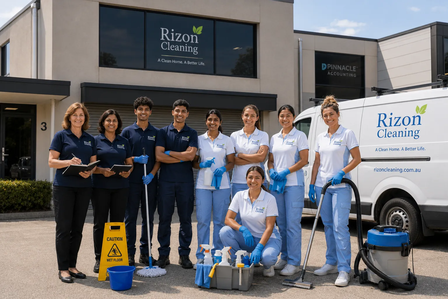 The Rizon Cleaners team