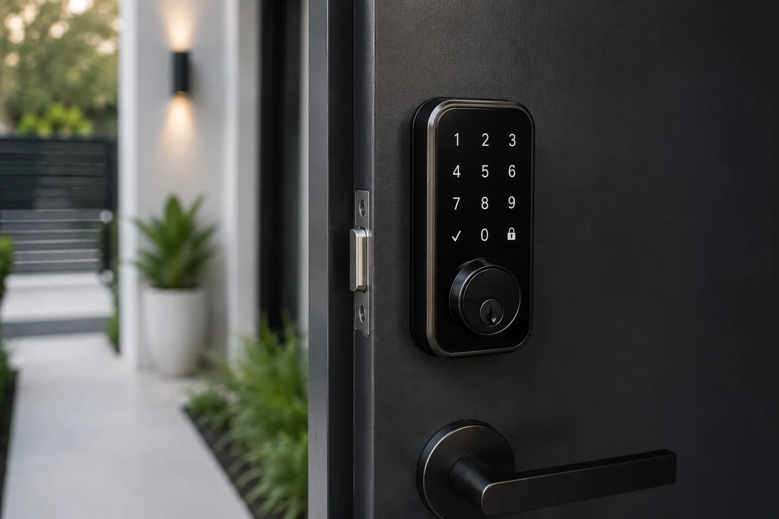 Recent locksmith work